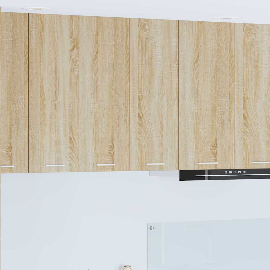 Hanging Cabinet Riga Sonoma Oak 60 x 31 x 80 cm Engineered Wood